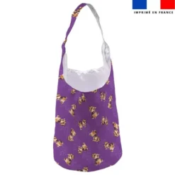 Kit sac seau motif bébé hyène - Création Stillistic