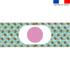 Kit sac seau motif capybara - Création Stillistic