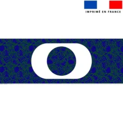 Kit sac seau motif jungle SAXO bleu et vert