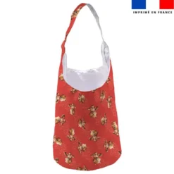 Kit sac seau motif mini bébé castor - Création Stillistic