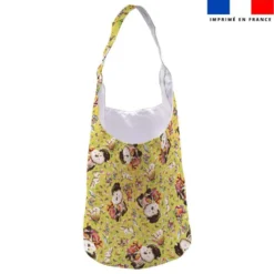 Kit sac seau motif mini mouton et oeufs de Pâques - Création Stillistic