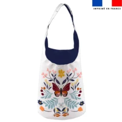 Kit sac seau motif papillon