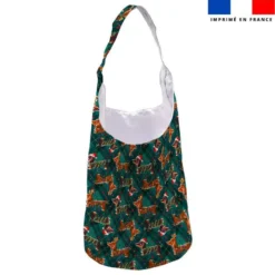 Kit sac seau motif Teckels de Noël - Création Stillistic