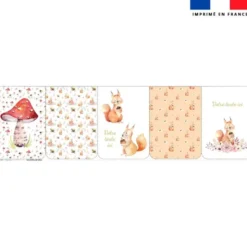 Kit serviettes de table pour enfant personnalisé - Friends of forest