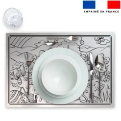 Kit sets de table à colorier mouton et oeufs de Pâques - Création Stillistic