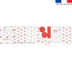 Kit trousse de secours motif sos petits bobos + 1 trousse assortie
