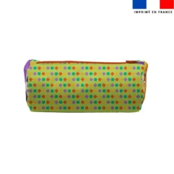 Kit trousse double compartiment motif Tigre et Singe Lou-Sticks + 1 trousse assortie - Création Stillistic