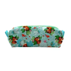 Kit trousse double compartiment motif capybara + 1 trousse assortie - Création Stillistic