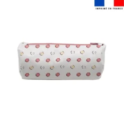 Kit trousse double compartiment motif animaux de la clairière + 1 trousse assortie