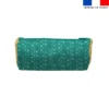 Kit trousse double compartiment motif Animaux du froid Pingouin + 1 trousse assortie - Création Stillistic
