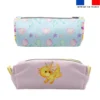 Kit trousse double compartiment motif dragon + 1 trousse assortie