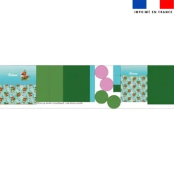 Kit trousses scolaires personnalisées - Capybara - Création Stillistic