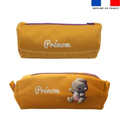Kit trousses scolaires personnalisées - Bébé hippo - Création Stillistic