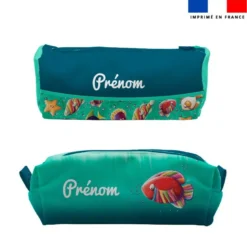 Kit trousses scolaires personnalisées - Poisson acidulé - Création Stillistic
