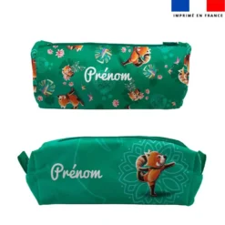 Kit trousses scolaires personnalisées - Panda roux yoga danseur - Création Stillistic