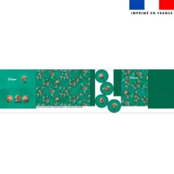 Kit trousses scolaires personnalisées - Panda roux yoga danseur - Création Stillistic