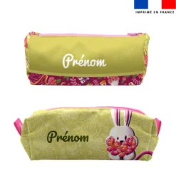 Kit trousses scolaires personnalisées - Lapin printanier - Création Stillistic
