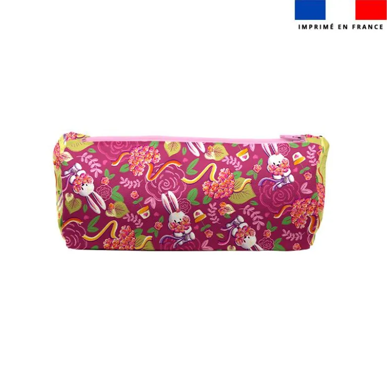 Kit trousses scolaires personnalisées - Lapin printanier - Création Stillistic