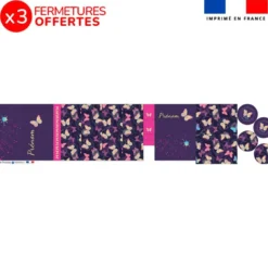 Kit trousses scolaires personnalisées - Papillon