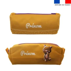 Kit trousses scolaires personnalisées - Bébé ours - Création Stillistic