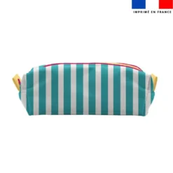 Kit trousses scolaires personnalisées - Hippo plage - Création Stillistic