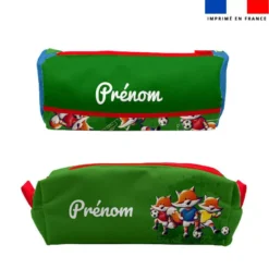 Kit trousses scolaires personnalisées - Renard foot - Création Stillistic