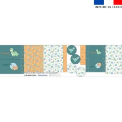 Kit trousses scolaires personnalisées - Bébé dino