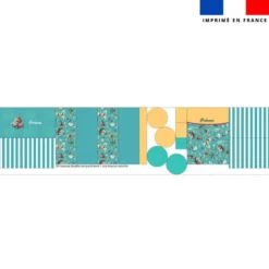 Kit trousses scolaires personnalisées - Hippo surf - Création Stillistic