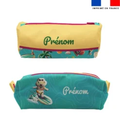 Kit trousses scolaires personnalisées - Hippo surf - Création Stillistic
