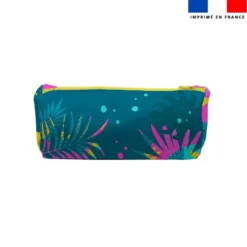 Kit trousses scolaires personnalisées - Feuilles tropicales multicolores