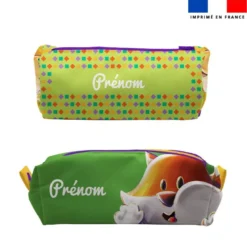 Kit trousses scolaires personnalisées - Renard et Tigre Lou-Sticks - Création Stillistic