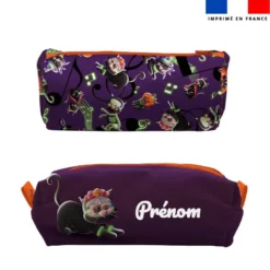 Kit trousses scolaires personnalisées - Bal masqué Halloween - Création Stillistic