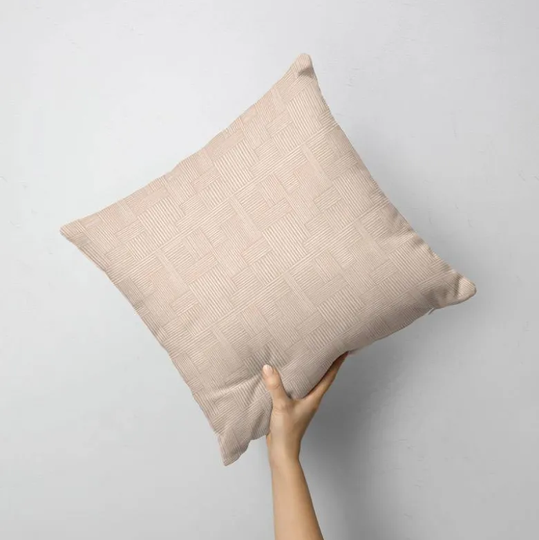 Ligne forme abstraite - Fond beige