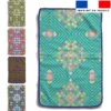 Lot de 5 essuie-mains en éponge motif damier pixel - Création Lili Bambou Design