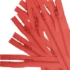 Lot de 10 fermetures 50 cm rouges