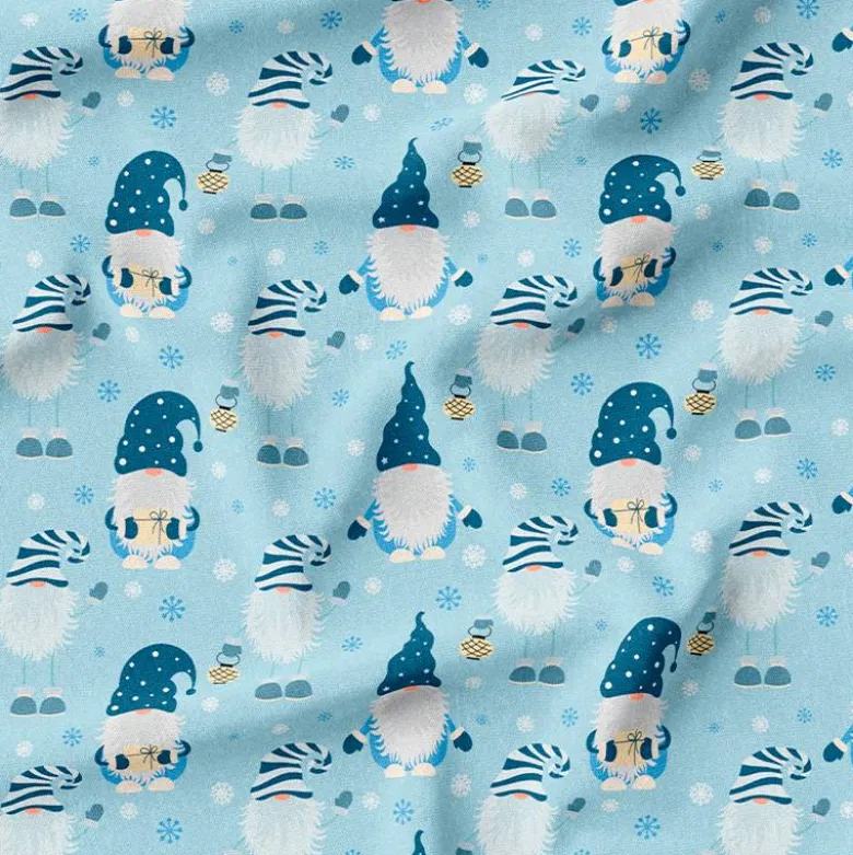 Lutin de Noël - Fond bleu ciel