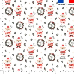 Lutin meow christmas - Fond blanc
