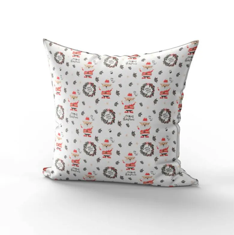 Lutin meow christmas - Fond blanc