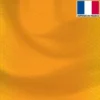 Lycra imprimé dégradé nid d'abeille orange et ocre