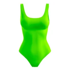 Lycra vert fluo uni
