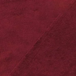 Micro éponge bambou rouge grenat double face