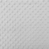 Minky uni gris relief pois