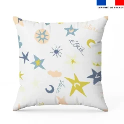 Mots doux étoiles - Fond blanc - Création Lili Bambou Design