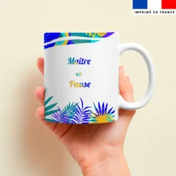 Mug imprimé citation maître en pause