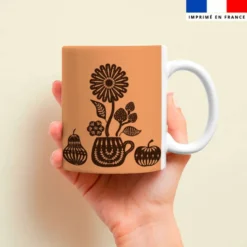 Mug imprimé éclat d'automne
