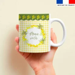 Mug imprimé mamie mimosa