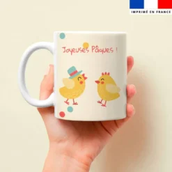 Mug imprimé petit poussin de Pâques