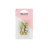 Oeillets avec outillage couleur or X20