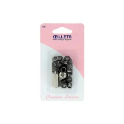 Oeillets avec outillage couleur noir X20