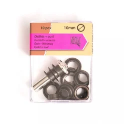Oeillets 10 mm avec outillage bronze X10